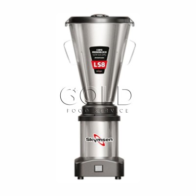 21910 - liquidificador comercial inox 8l 127/220 v m ls8 n un skymsen