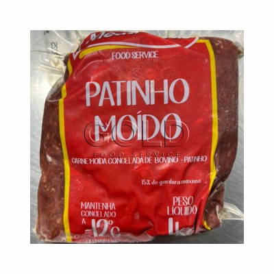 21919 - bovino - carne moída patinho congelada 1kg Meatfoods