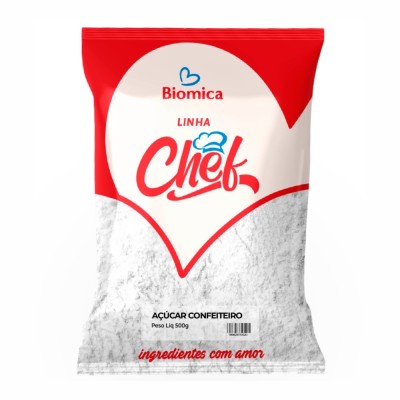 21959 - açúcar Confeiteiro biomica chef 500g